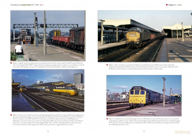 The Railways of South Wales 1975-1995 Part 1: Cardiff and the Valley Lines - Michael Rhodes [KSIĄŻKA]