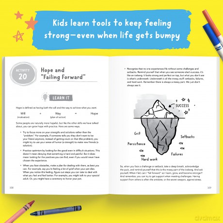 The Resilience Workbook for Kids: Fun CBT Activities to Help You Bounce Back from Stress and Grow from Challenges - Caren Baruch-Feldman PhD [KSIĄŻKA]