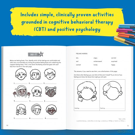 The Resilience Workbook for Kids: Fun CBT Activities to Help You Bounce Back from Stress and Grow from Challenges - Caren Baruch-Feldman PhD [KSIĄŻKA]
