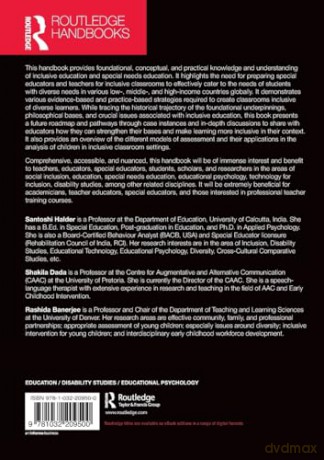 The Routledge Handbook of Inclusive Education for Teacher Educators: Issues, Considerations, and Strategies - Santoshi Halder [KSIĄŻKA]