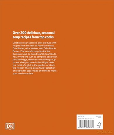 The Soup Book: 200 Ingredient-led Seasonal Soups [KSIĄŻKA]