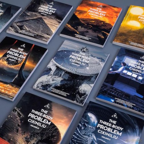 The Three-Body Problem: the epic 10-volume graphic novel boxset - Cixin Liu [KOMIKS]