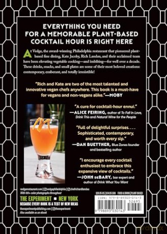 The Vedge Bar Book: Plant-Based Cocktails and Light Bites for Inspired Entertaining - Rich Landau [KSIĄŻKA]