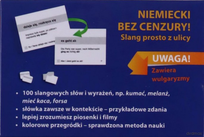 Niemiecki 100 Fiszek Slang - Małgorzata Sroka [KSIĄŻKA]