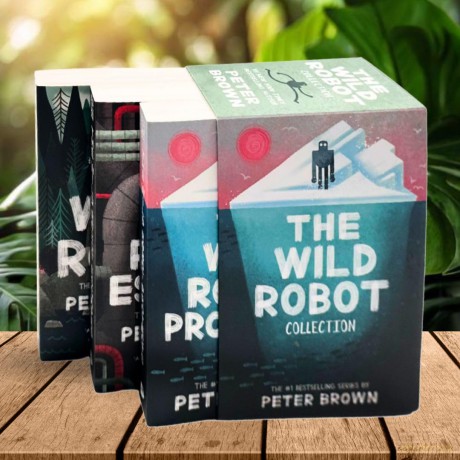 The Wild Robot Series Boxset: Now a major DreamWorks animation! - Peter Brown [KSIĄŻKA]