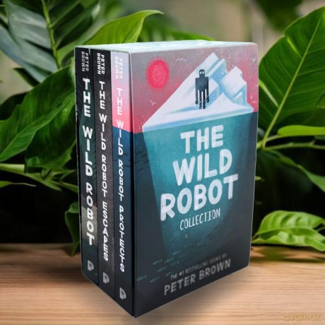 The Wild Robot Series Boxset: Now a major DreamWorks animation! - Peter Brown [KSIĄŻKA]