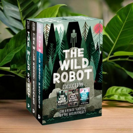 The Wild Robot Series Boxset: Now a major DreamWorks animation! - Peter Brown [KSIĄŻKA]