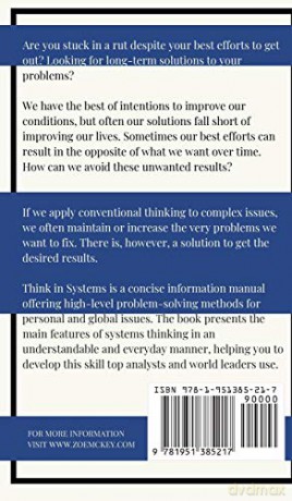 Think in Systems: The Theory and Practice of Strategic Planning, Problem Solving, and Creating Lasting Results - Complexity Made Simple - Zoe McKey [KSIĄŻKA]