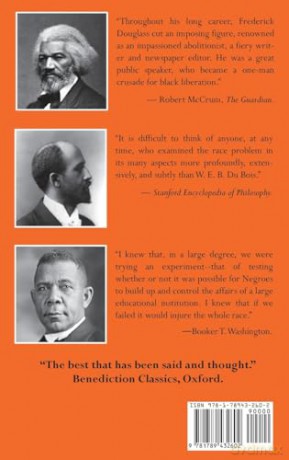 Three African American Classics: Narrative of the Life of Frederick Douglass, Up from Slavery: An Autobiography, The Souls of Black Folk - Frederick Douglass [KSIĄŻKA]