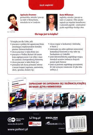 Nowoczesna Korespondencja Biznesowa Po Angielsku Modern Business Correspondence In English - Agnieszka Drummer [KSIĄŻKA]