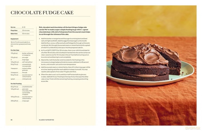 Ultimate Air Fryer Baking: 80 Delicious Sweet and Savoury Bakes - Dominique Eloise Alexander [KSIĄŻKA]