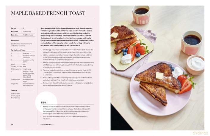 Ultimate Air Fryer Baking: 80 Delicious Sweet and Savoury Bakes - Dominique Eloise Alexander [KSIĄŻKA]