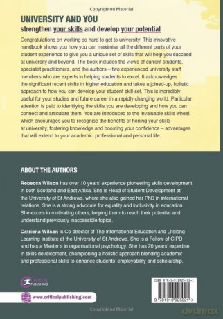 University and You: Strengthening your skills and developing your potential - Rebecca Wilson [KSIĄŻKA]
