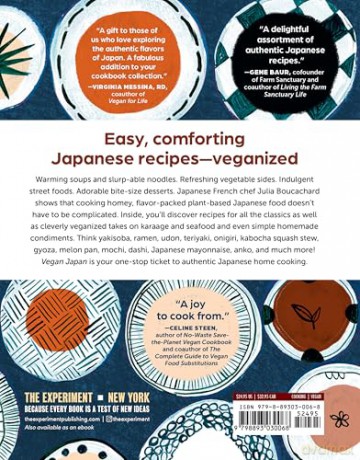 Vegan Japan: 70 Comforting Plant-Based Recipes - Julia Boucachard [KSIĄŻKA]