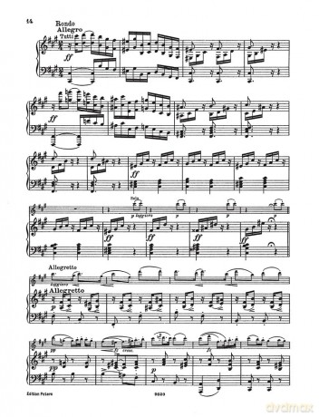 Vieuxtemps: Concerto No. 2 in F# minor Op.19 (Violin and Piano) (EP2574): For Violin and Orchestra (Edition Peters) - Henri Vieuxtemps [KSIĄŻKA]