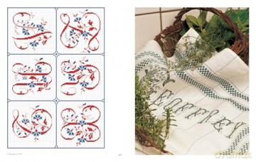 Vintage French Needlework: 300 Authentic Cross-Stitch Patterns-Flowers, Borders, and Alphabets from Antique Textiles - Véronique Maillard [KSIĄŻKA]