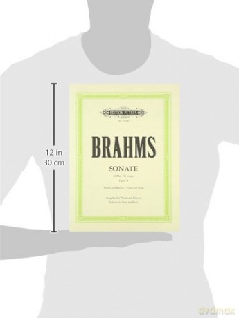 Violin Sonata No. 1 in G Op. 78 Transcribed for Viola and Piano: Transcribed for Viola and Piano - Johannes Brahms [KSIĄŻKA]