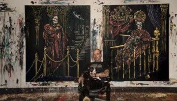 Wes Lang: The Black Paintings - Wes Lang [KSIĄŻKA]