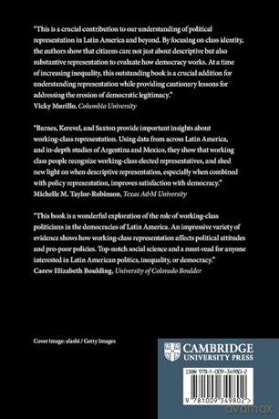 Working Class Inclusion: Evaluations of Democratic Institutions in Latin America - Barnes [KSIĄŻKA]