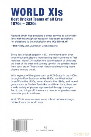 World XIs: Best Cricket Teams of All Eras (1870s - 2020s) - Richard Smith [KSIĄŻKA]