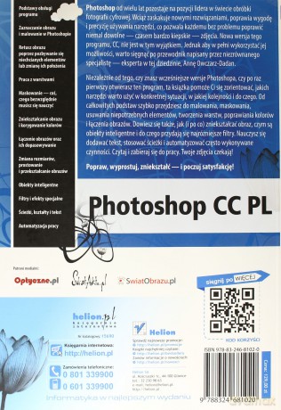 Photoshop Cc Pl Szkoła Efektu - Anna Owczarz-Dadan [KSIĄŻKA]