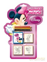 Pieczątki Myszka Minnie 3szt [SZKOŁA]