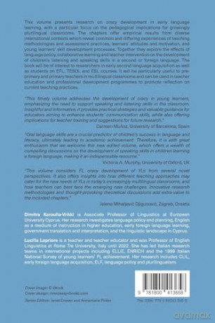 Young Learners' Oracy Acquisition and Development in International Foreign Language Learning Contexts: 10 (Early Language Learning in School Contexts) - Dimitra Karoulla-Vrikki [KSIĄŻKA]