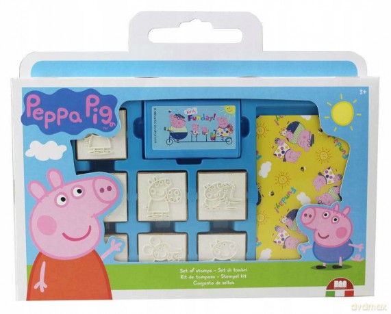 Pieczątki W Walizce Świnka Peppa [SZKOŁA]