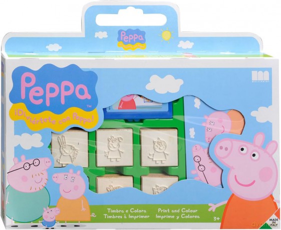 Pieczątki W Walizce Świnka Peppa [SZKOŁA]