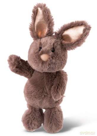 NICI Przytulanka wiosenny królik ciemno brązowy 20 cm