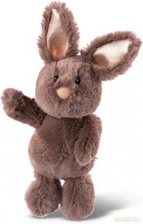 NICI Przytulanka wiosenny królik ciemno brązowy 20 cm