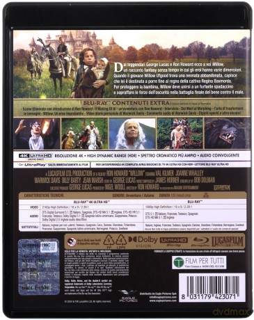 Willow [Blu-Ray 4K]+[Blu-Ray]