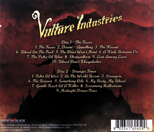 Vulture Industries: The Tower Stranger Times [2CD]