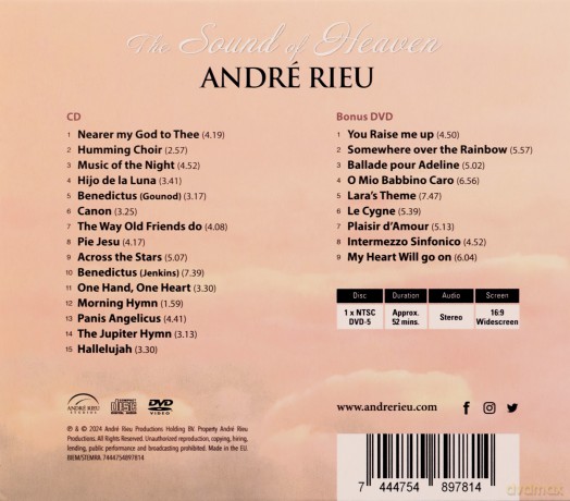 Andre Rieu: Sound Of Heaven [2CD]