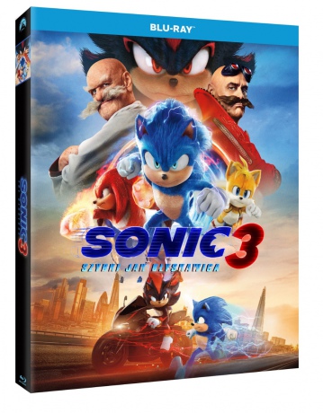 Sonic 3: Szybki jak błyskawica [Blu-Ray]