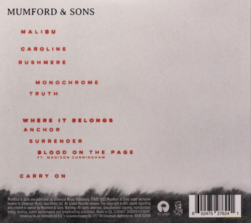Mumford & Sons: Rushmere [CD]
