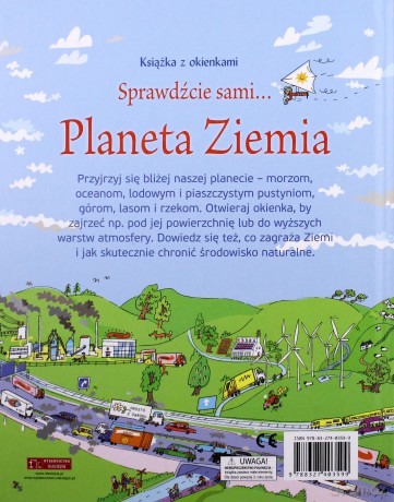 Planeta Ziemia Sprawdźcie Sami Książka Z Okienkami Tw - Katie Daynes,Peter Allen [KSIĄŻKA]