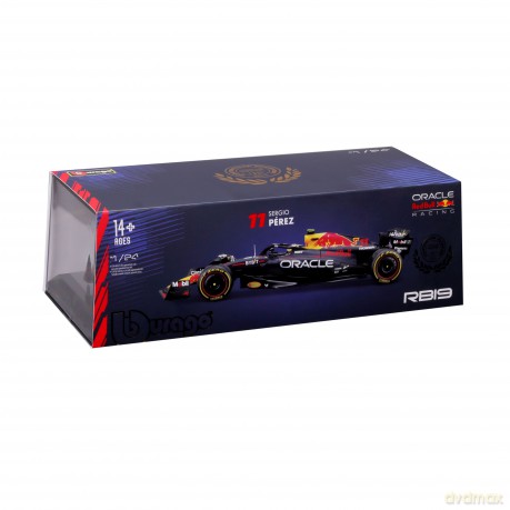 Bburago Formula F1 Oracle Red Bull Rb19 Sergio Perez 1:24