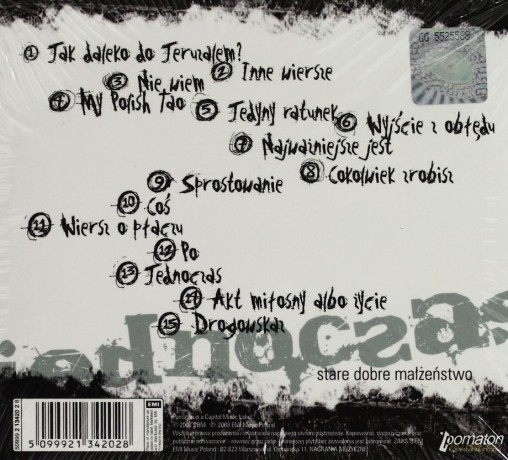 Stare Dobre Małżeństwo: Jednoczas (digipack) [CD]+DVD]