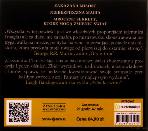 Strażnik miecza - Cassandra Clare [AUDIOBOOK]
