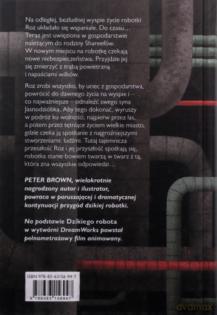 Dziki robot ucieka - Peter Brown [KSIĄŻKA]