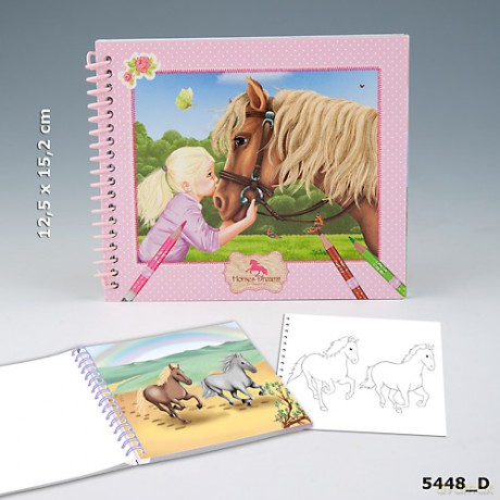 Podręczny Szkicownik Z Konikami Horses Dreams [ZABAWKA]
