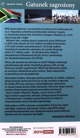 Gatunek zagrożony. Biali Afrykanie w RPA - Wojciech Rogala [KSIĄŻKA]