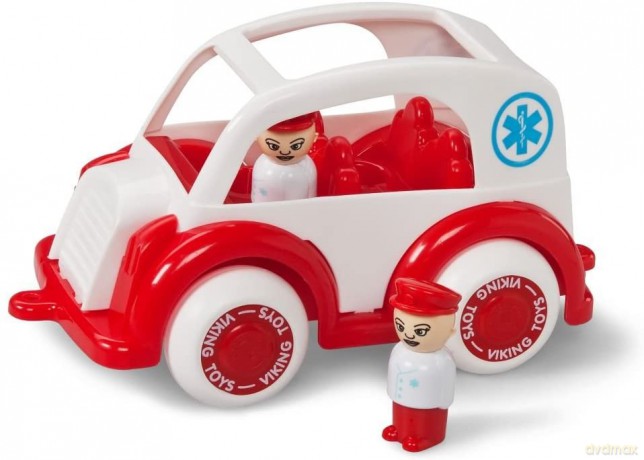 Pojazd Ambulans Z Figurkami Jumbo [ZABAWKA]
