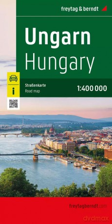 Mapa Węgry 1:400 000 [KSIĄŻKA]