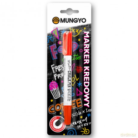 Marker kredowy MUNGYO czerwony na blistrze