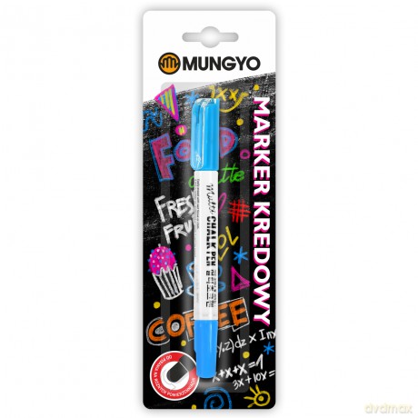 Marker kredowy MUNGYO niebieski na blistrze