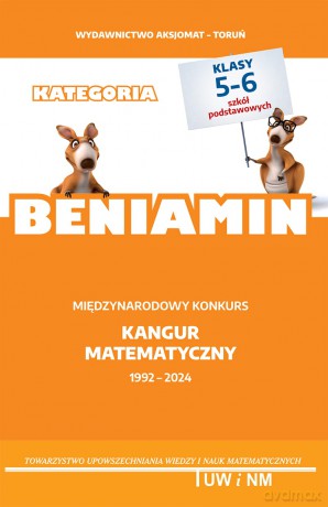 Matematyka z wesołym kangurem Beniamin 2024 [KSIĄŻKA]