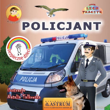Policjant Poznajemy Zawody + Cd - Lech Tkaczyk [KSIĄŻKA]