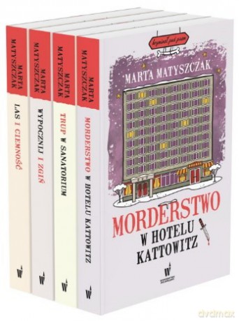Pakiet Kryminał pod psem (Tomy 5-8) - Marta Matyszczak [KSIĄŻKA]